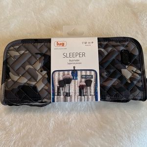 Lug Sleeper Zip Around Makeup Brush Travel Organizer Holder Bag